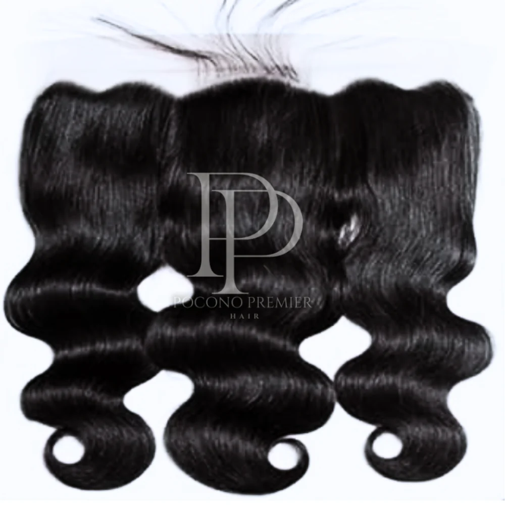 body wave frontal hair for wigs and sew-ins